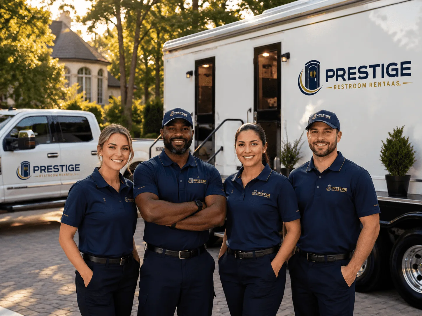 Trusted Luxury Portable Restrooms company in Reydell, AR